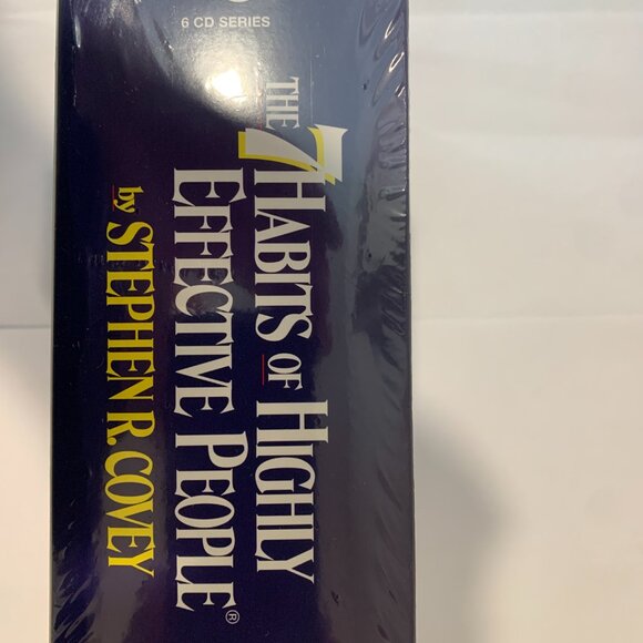 Stephen R.Covey The 7 Habits of Highly Effective People 6 CD Set - Picture 4 of 4